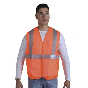 DERMACARE-SE-CH-PP06 / SE-CH-PP06 Chaleco de Seguridad Plus Naranja c/ Reflejante