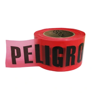 DERMACARE-SE-PE / SE-PE Cinta de Peligro-Peligro Roja 305 mts