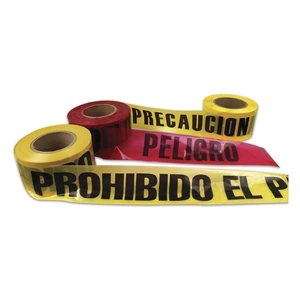 DERMACARE-SE-PR / SE-PR Cinta de Precaución Amarilla 305 mts