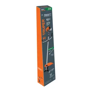 12671 / DES-63 Truper Desmalezadora a gasolina 63 cc mango tipo 