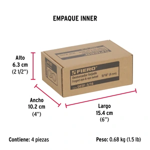 Destorcedor forjado de 5/16