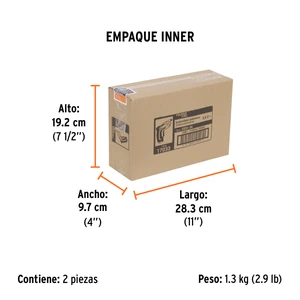 Destornillador inal. 3.6V, TRUPER PRO