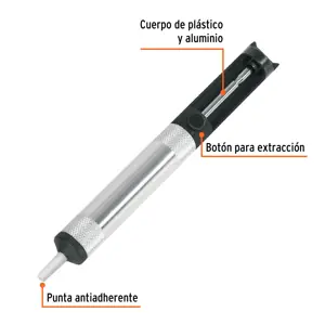 16923 / DESO-8 Desoldador de succión, Truper