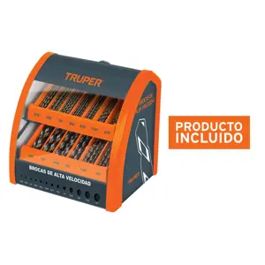 55957 / DESP-BAV-CH-C Truper Despachador 13 compartimentos para brocas HSS con producto