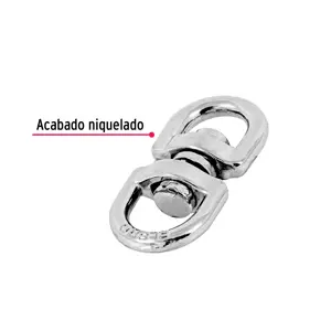 Destorcedor metálico de 1/8