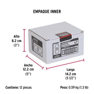 Destorcedor metálico de 5/16