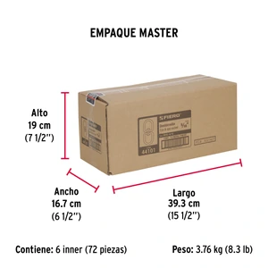 Destorcedor metálico de 5/16