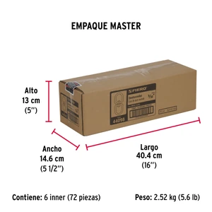 Destorcedor metálico de 5/32