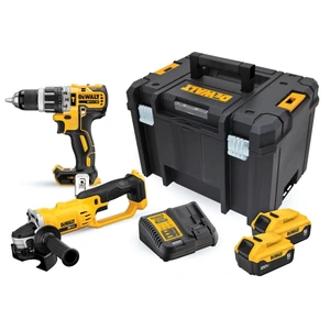 KIT DCK209P2T-B3 TALADRO PERCUTOR INALAM.1/2" Y ESMERILADORA 20V MAX