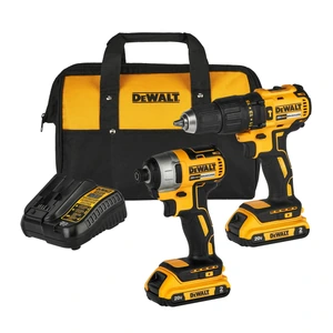 DEWALT-DCK276D2-B3 / DCK276D2-B3 COMBO  DCK276D2-B3  ROTOMARTILLO + IMPACTO SIN CARB. 20V *DEWALT*