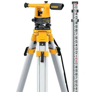 DEWALT-DW090PK / DW090PK NIVEL OPTICO 20X  DW090PK con tripie constructor *DEWALT*