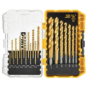 JUEGO DW1361  21 BROCAS TITANIO P/METAL
