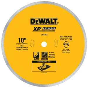 DISCO DIAMANTE 10" DW4762 RIN CONTINUO PORCELAN