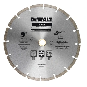 DISCO DIAMAN DW47902HP SEGM 9"(230MM)X0.095X5MM