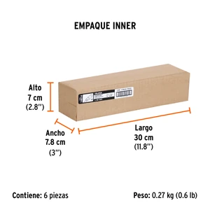 Desarmador cabinet 1/8