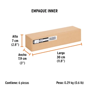 Desarmador cabinet 1/8