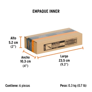 Desarmador cabinet 1/8