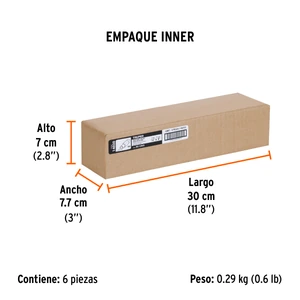Desarmador cabinet 1/8