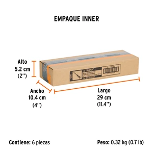 Desarmador cabinet 1/8