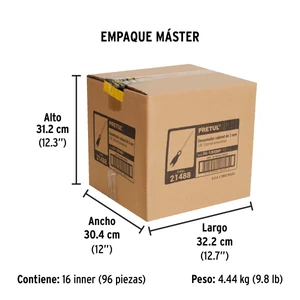 Desarmador cabinet 1/8 x 8