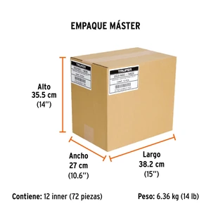 Desarmador cabinet 3/16