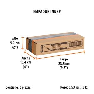 Desarmador cabinet 3/16 x 3