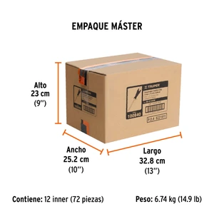 Desarmador cabinet 3/16 x 3