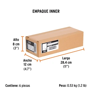 Desarmador cabinet 3/16