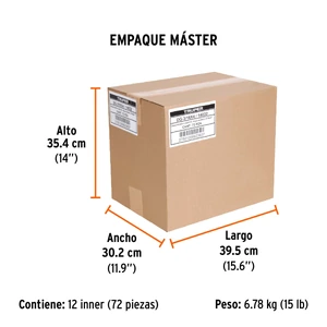 Desarmador cabinet 3/16