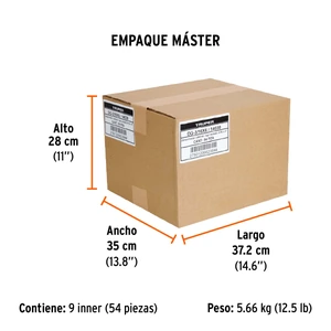Desarmador cabinet 3/16