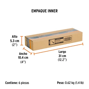 Desarmador cabinet 3/16