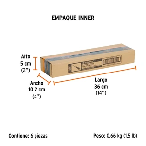 Desarmador cabinet 3/16