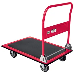 Carro de carga plegable tipo plataforma, 300 kg, Pretul