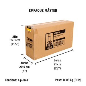 Diablo de carga, plegable, acero, 60 kg, Pretul