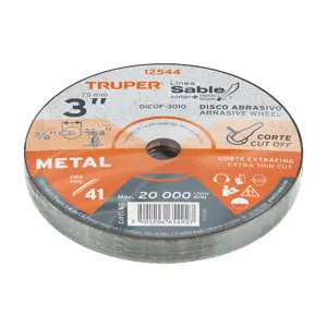 Truper Disco Tipo 41 de 3