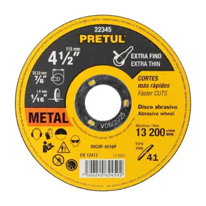 22345 / DICOF-4516P Disco Tipo 41 de 4-1/2