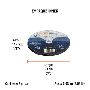 Truper Disco Tipo 41 de 9