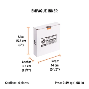 Disco de diamante de 4-1/2