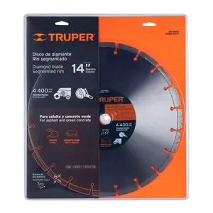 Truper Disco de diamante de 14