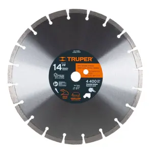 Truper Disco de diamante de 14