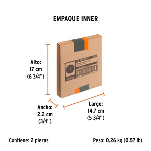 Truper Disco de diamante de 4-1/2
