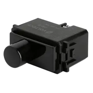 47612 / DIM-IN Dimmer giratorio, línea Italiana, color negro, Volteck