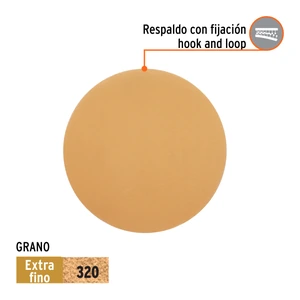 Truper Caja 5 discos de lija p/madera 5