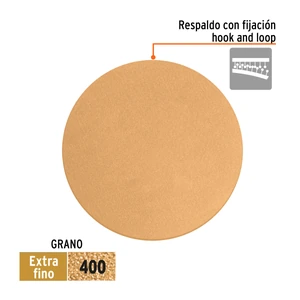 Truper Caja 5 discos de lija p/madera 5