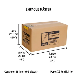 Desarmador de caja 1/4