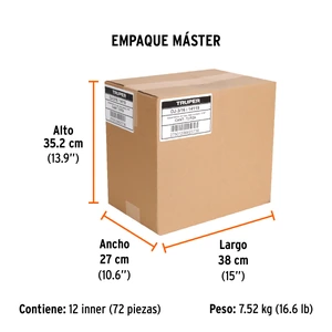 Desarmador de caja 3/16