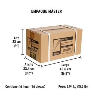 Desarmador de caja 3/16