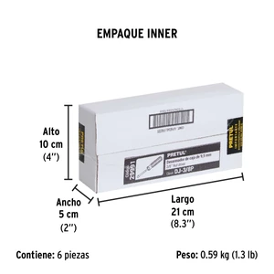 Desarmador de caja 3/8