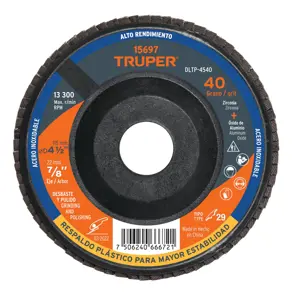 15697 / DLTP-4540 Truper Disco 4-1/2