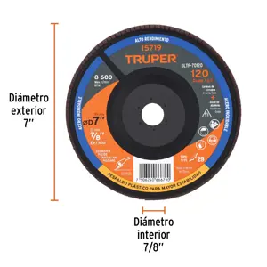 Truper Disco 7
